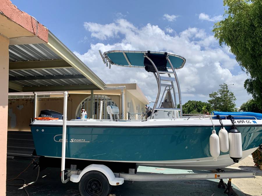 1999 Pro Sport 1850CC with SG300 Boat T-Top
