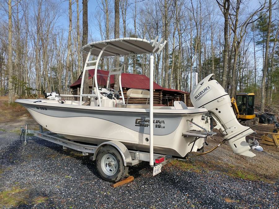 2020 Carolina Skiff 19ls with SG300 Boat T-Top