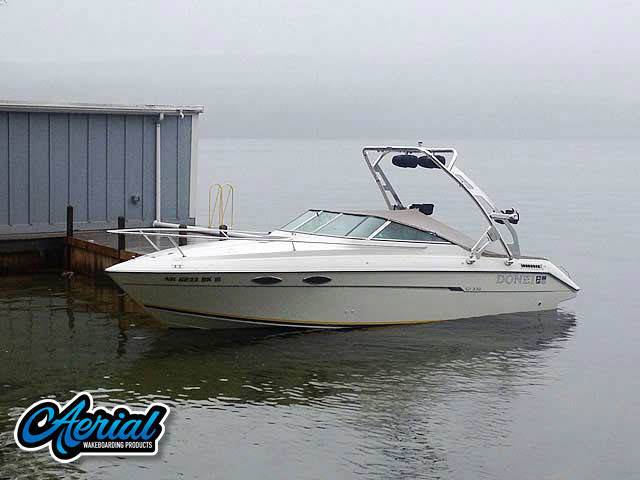 1990 Donzi GT230 refurb with FreeRide Wakeboard Tower