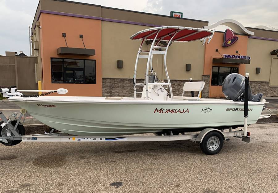 2016 Sportsman Island Bay 20 with SG300 Boat T-Top, customer install photo