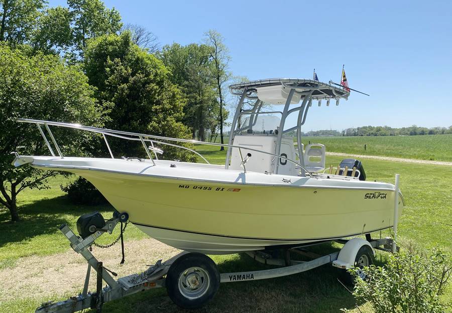 2004 Sea Fox 201CC with SG900 Boat T-Top