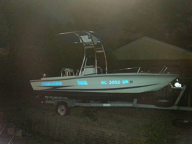 1998 Hydra-Sports Vector 1750CC with SG300 Boat T-Top