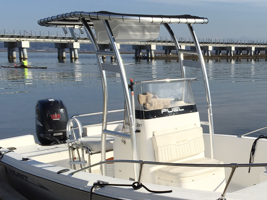 2007 Sea Hunt BX21T with SG300 Boat T-Top