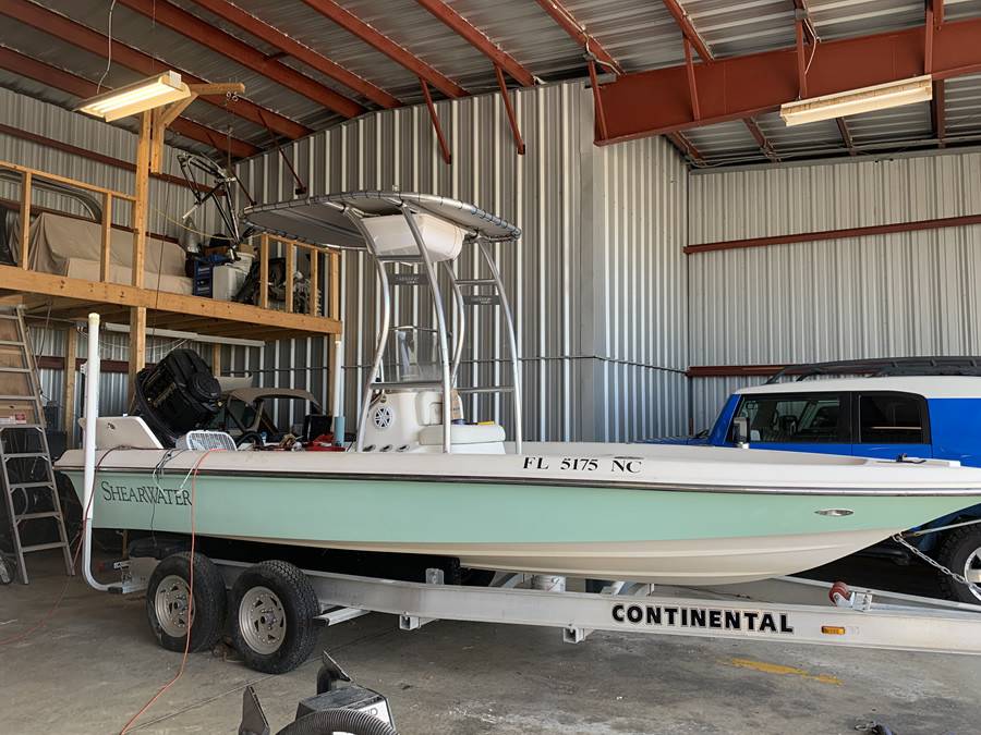 2006 Shearwater 20CC with SG300 Boat T-Top