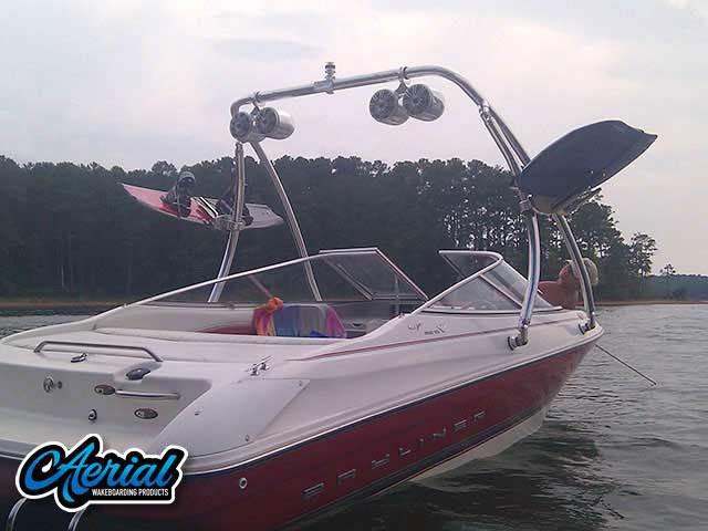 1997 Bayliner Capri with Ascent 2.0 Wakeboard Tower — customer install photo