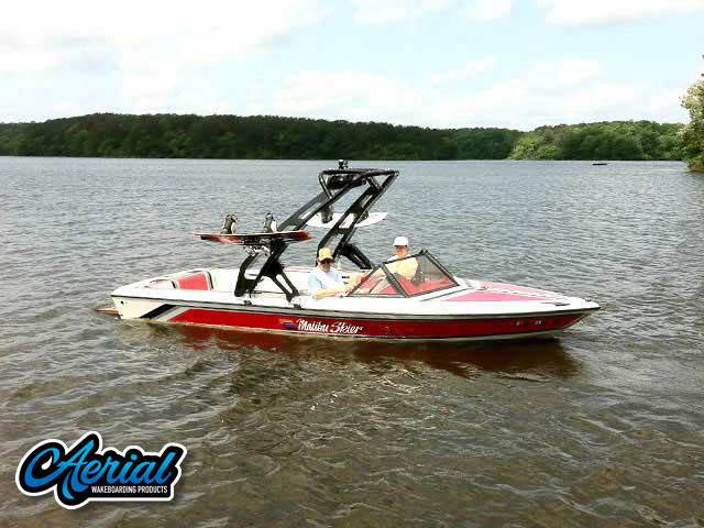 1991 Malibu Skier with FreeRide Wakeboard Tower — customer install photo