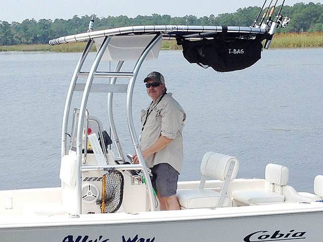 2007 Cobia 186 with SG300 Boat T-Top