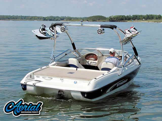 2001 Stingray 190 FS with Airborne 2.0 Wakeboard Tower