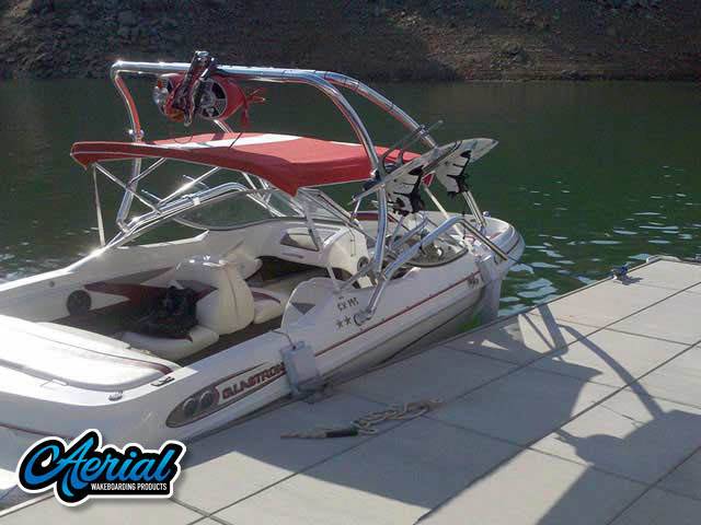 2001 Glastron SX195 with Airborne 2.0 Wakeboard Tower — customer install photo