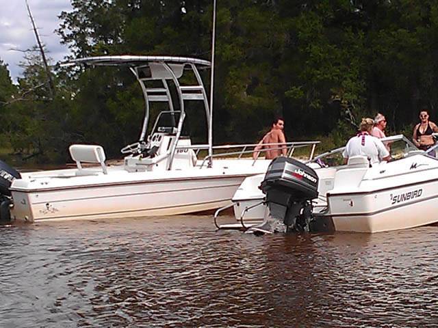 1995 Sunbird Neptune 18' with SG300 Boat T-Top