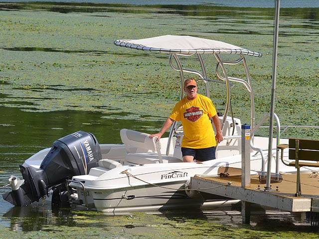 2011 Fincraft 19CC with SG600 Boat T-Top