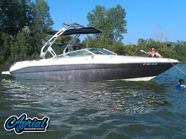 1993 Sea Ray 240BR with FreeRide Wakeboard Tower — customer install photo
