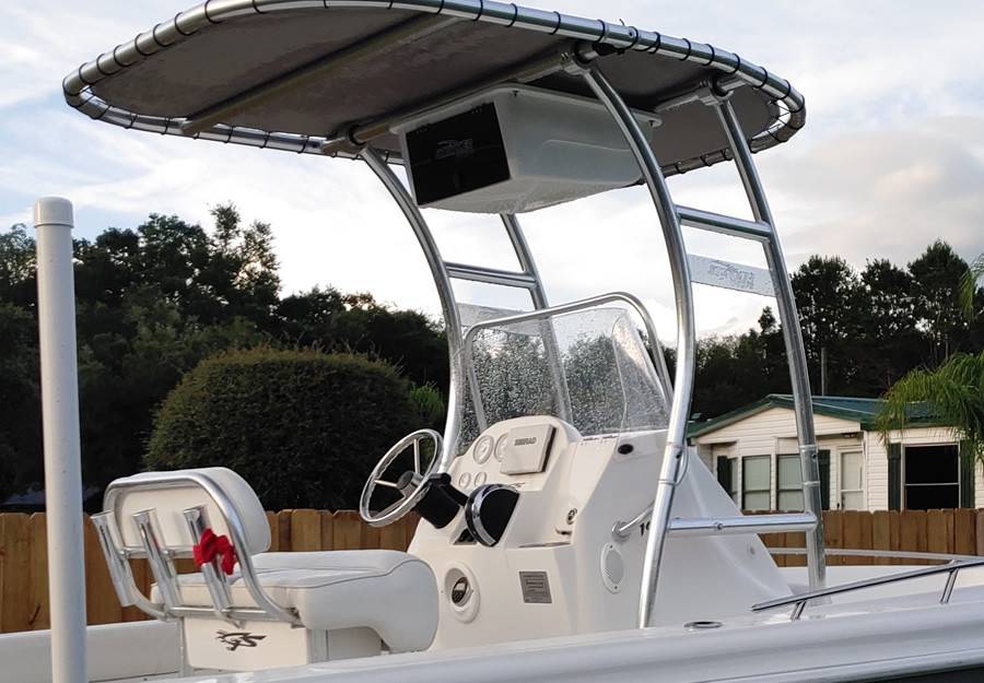 2017 Glasstream 192cc with SG300 Boat T-Top