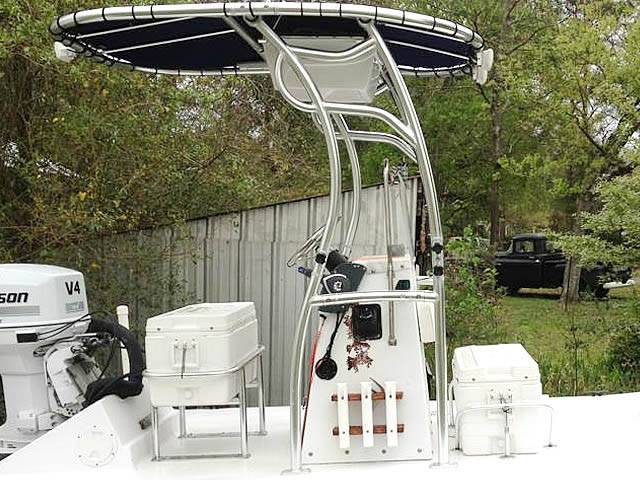 1987 Shallow Sport Scooter with SG600 Boat T-Top