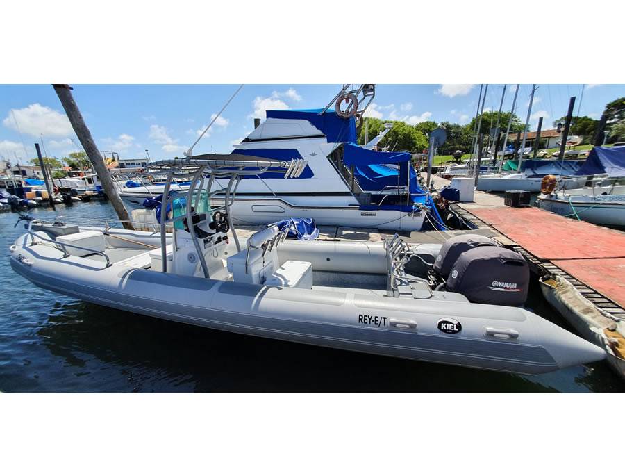 2019 RIB 8 with SG900 Boat T-Top