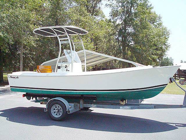 1974 Shamrock C/C with SG300 Boat T-Top, customer install photo