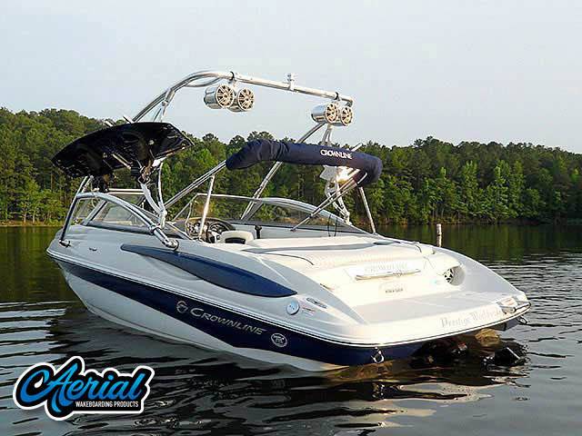 2009 Crownline 195SS with Assault Wakeboard Tower — customer install photo