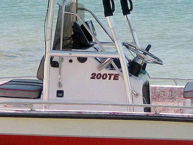 1996 Redfin with SG300 Boat T-Top
