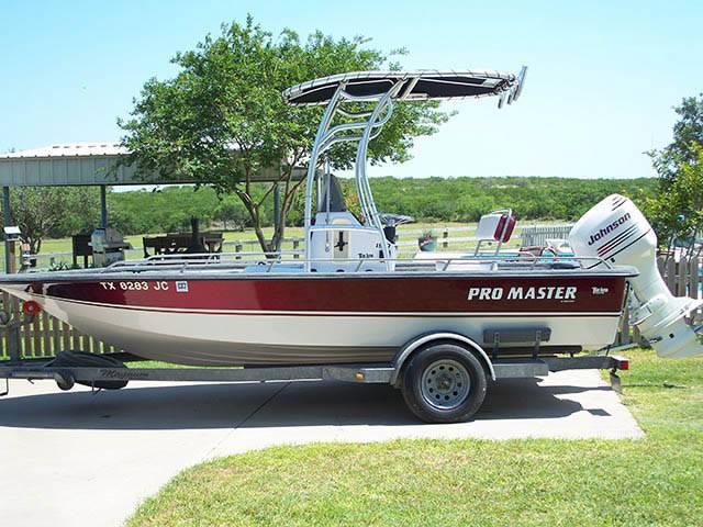 1999 ProMaster with SG600 Boat T-Top