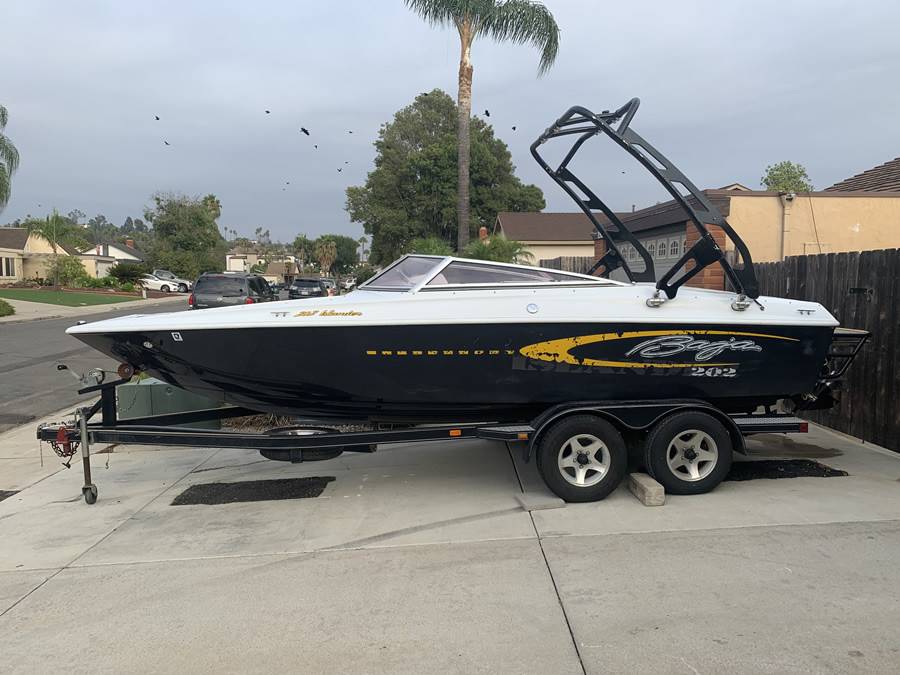 2008 Baja 202 Islander with FreeRide Wakeboard Tower