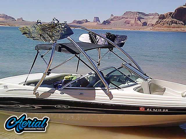 2004 Sea Ray 180 Sport with Ascent 2.0 Wakeboard Tower — customer install photo