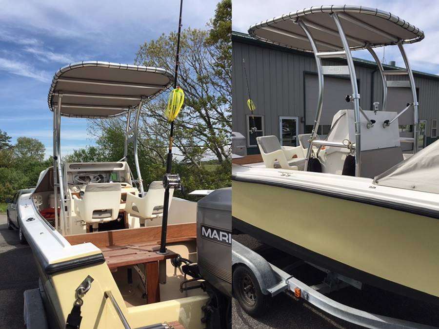1971 22' Mako with SG300 Boat T-Top