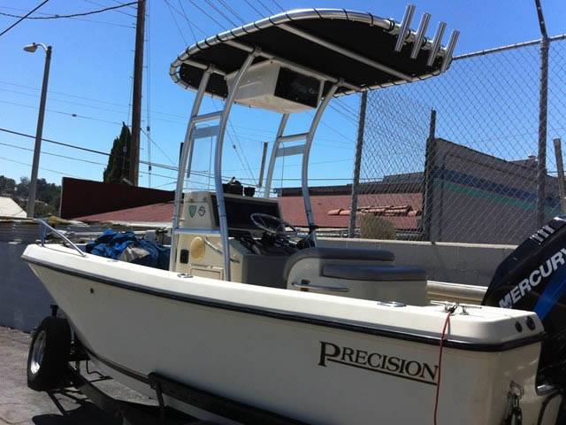 1993 Precision 19' CC with SG300 Boat T-Top