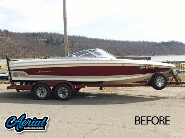 1999 Supra Santera with FreeRide Wakeboard Tower
