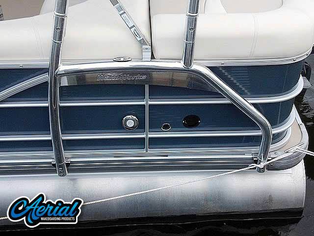 2012 Godfrey AquaPatio Coastal Edition with F250 Pontoon Wakeboard Tower