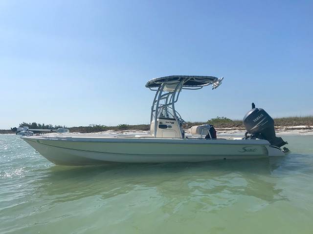 2006 Scout BayScout 22 with SG900 Boat T-Top