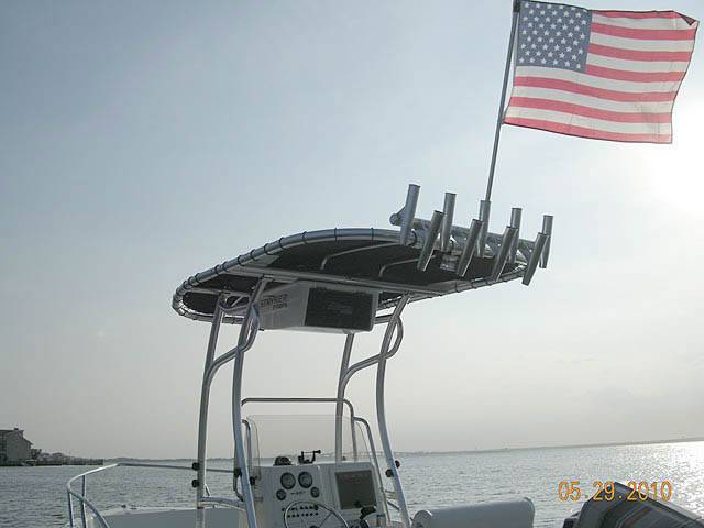 Sea Boss 190CC with SG600 Boat T-Top