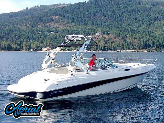 2003 Doral 245 CU with FreeRide Wakeboard Tower — customer install photo
