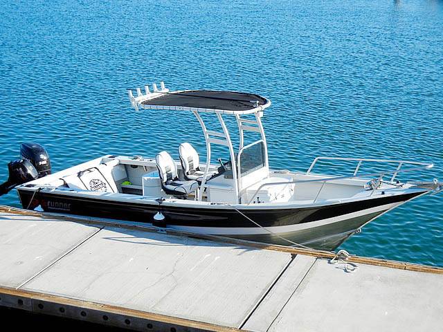 2014 Baja Runner with SG300 Boat T-Top, customer install photo