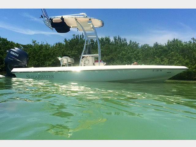 2008 Shearwater 20' Tournament Edition with SG300 Boat T-Top