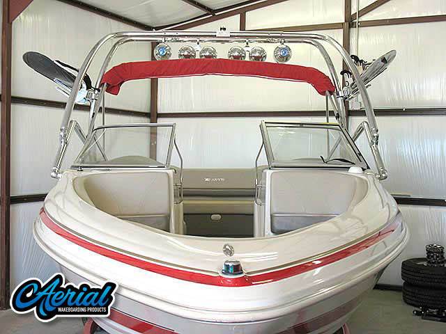 2004 Larson LXI210 with Airborne 2.0 Wakeboard Tower — customer install photo