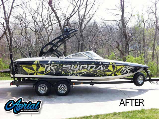 1999 Supra Santera with FreeRide Wakeboard Tower — customer install photo