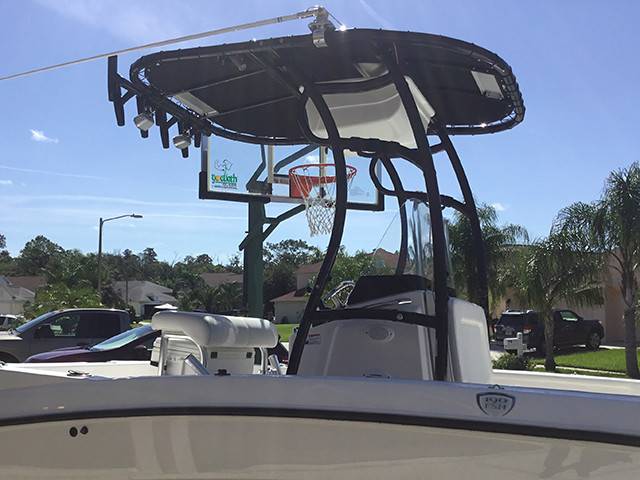 2017 Yamaha 190 FSH with SG600 Boat T-Top