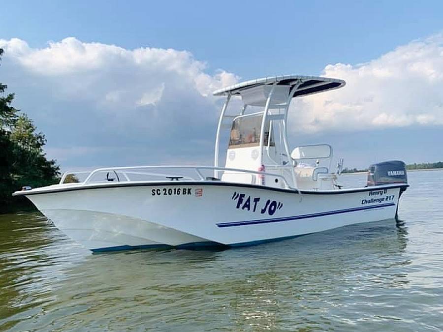 2001 Henry O Challenge 217 with SG300 Boat T-Top