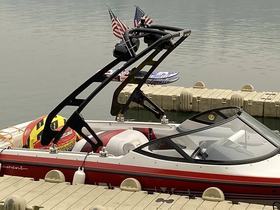 1992 Ski Supreme Tournament with FreeRide Wakeboard Tower