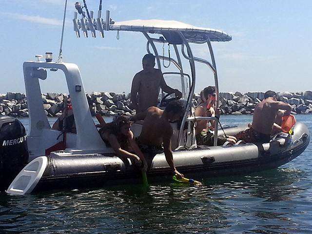2017 RIB Console with SG600 Boat T-Top