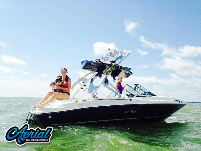 2006 175 Sea Ray with FreeRide Wakeboard Tower — customer install photo