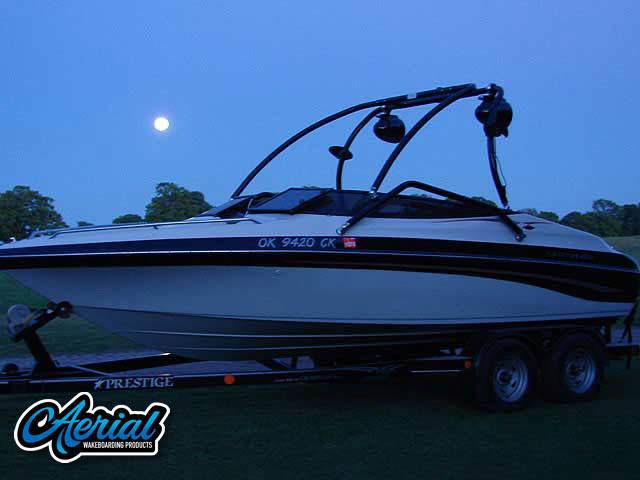2001 Crownline 202 with Airborne Wakeboard Tower — customer install photo