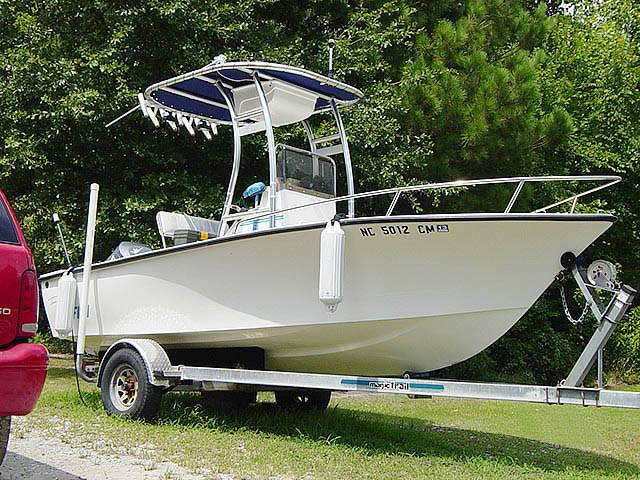 1996 Sailfish with SG300 Boat T-Top, customer install photo