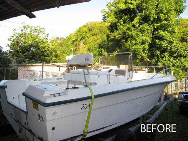 Angler 204 with SG300 Boat T-Top
