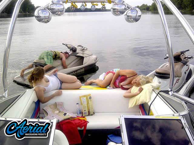 1997 Baja Islander 180 with Airborne Wakeboard Tower