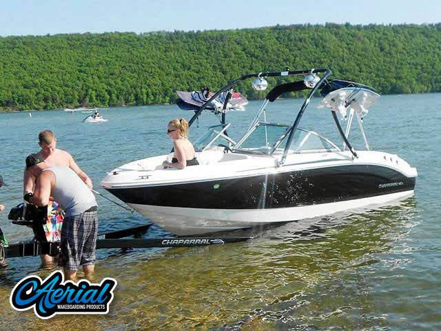 2012 Chaparral h20 19 with Ascent Wakeboard Tower — customer install photo
