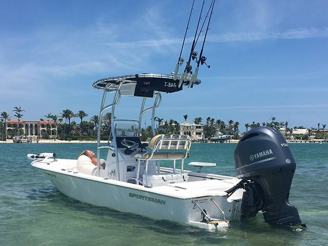 2017 Sportsman 214T with SG600 Boat T-Top