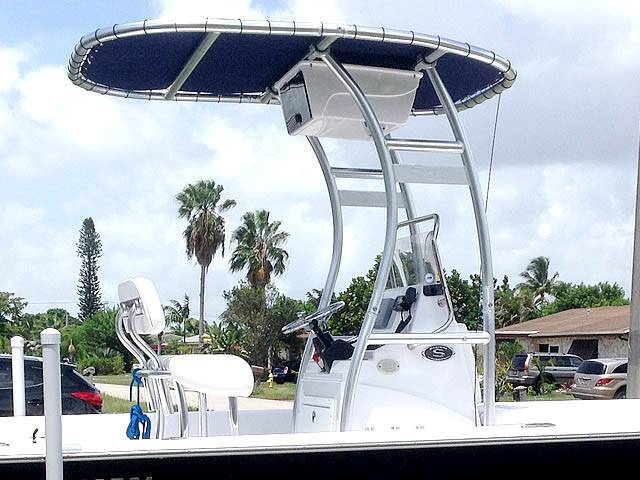 2013 Sportsman 207 with SG300 Boat T-Top