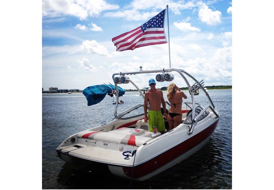 2004 Stingray 190LS with Airborne Wakeboard Tower