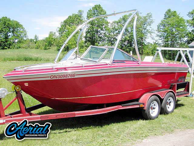 1986 Supra Sunsport Skier with Ascent 2.0 Wakeboard Tower